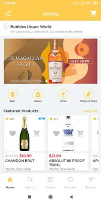 Bubbles Liquor World android App screenshot 3